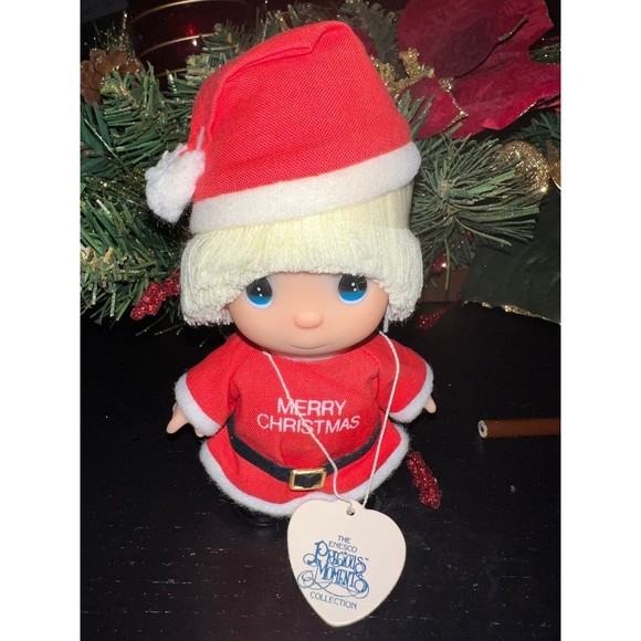 Precious moments Christmas doll Enesco Hi Babies - Picture 1 of 5